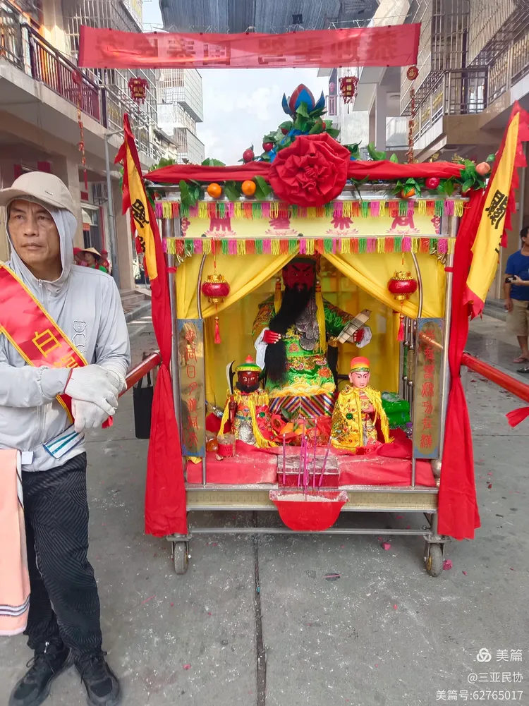 崖州港门村恭迎龙神民俗文化活动